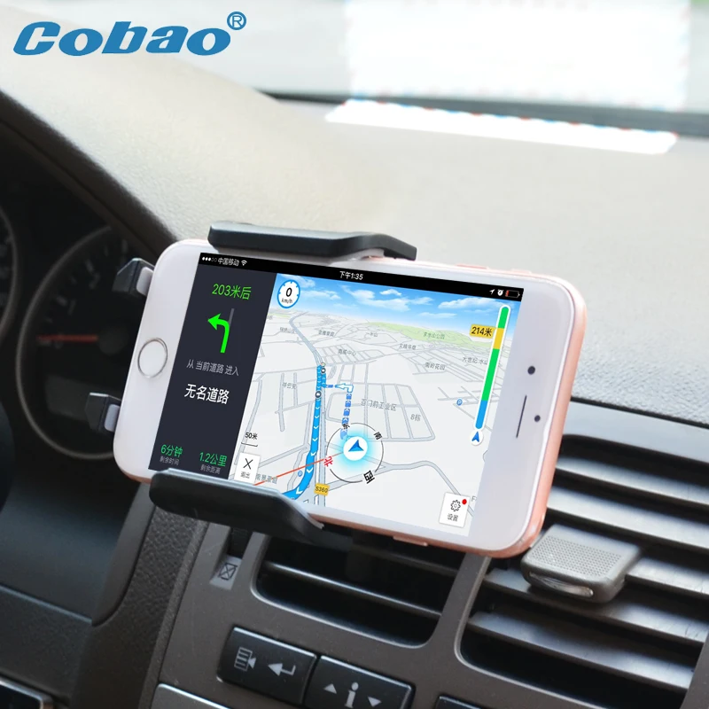 Универсальный автомобильный держатель для телефона Cobao Cd слот мобильного с