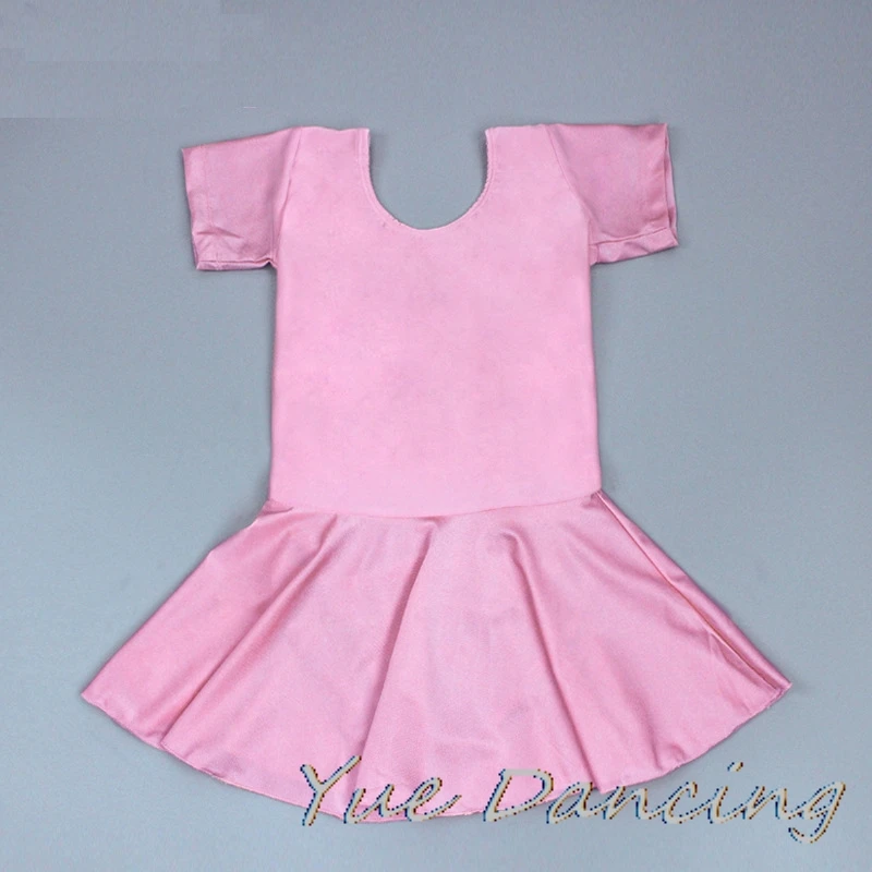 Трико с длинным/коротким рукавом для девочек детское гимнастическое трико