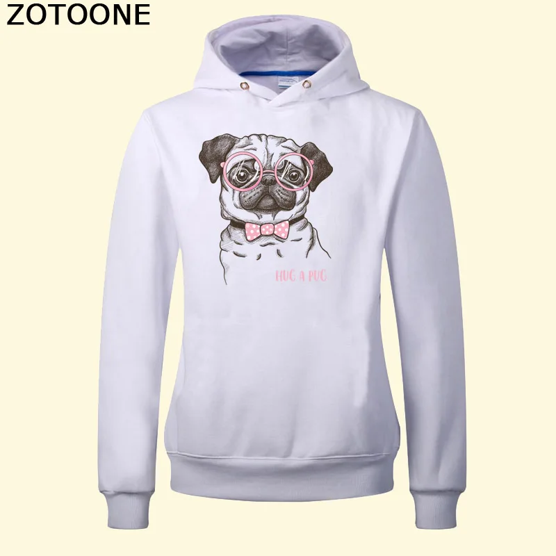 ZOTOONE собака патч HUG чашкой футболка передачи бумага Железо на уровень моющиеся