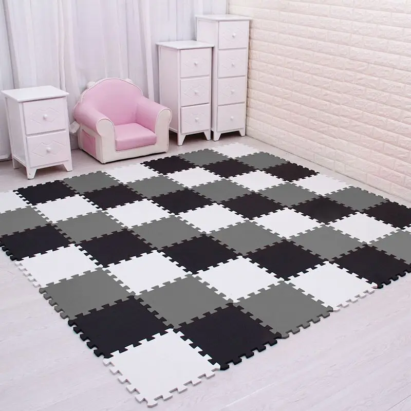 Детский игровой коврик пазл meiqicool из вспененного этилвинилацетата/18 или 24