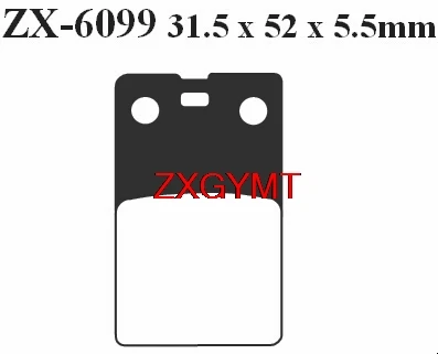 Комплект углеродных дисковых тормозных колодок подходит для TOMOS N 50 N50 AT BT 1991 1995 Front