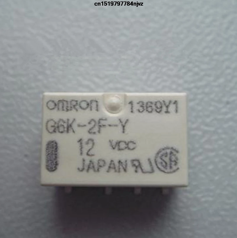 Реле G6K 2F Y 12VDC 3VDC 1A 8Pin 5VDC 24VDC 3V 5V 12V 24V 10 шт.|Интегральные схемы| |