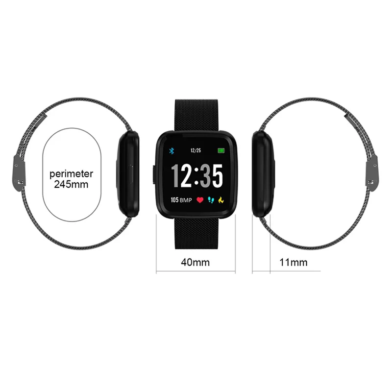 Y7 Смарт-часы браслет кровяное давление кислородный спортивный трекер smartwatch