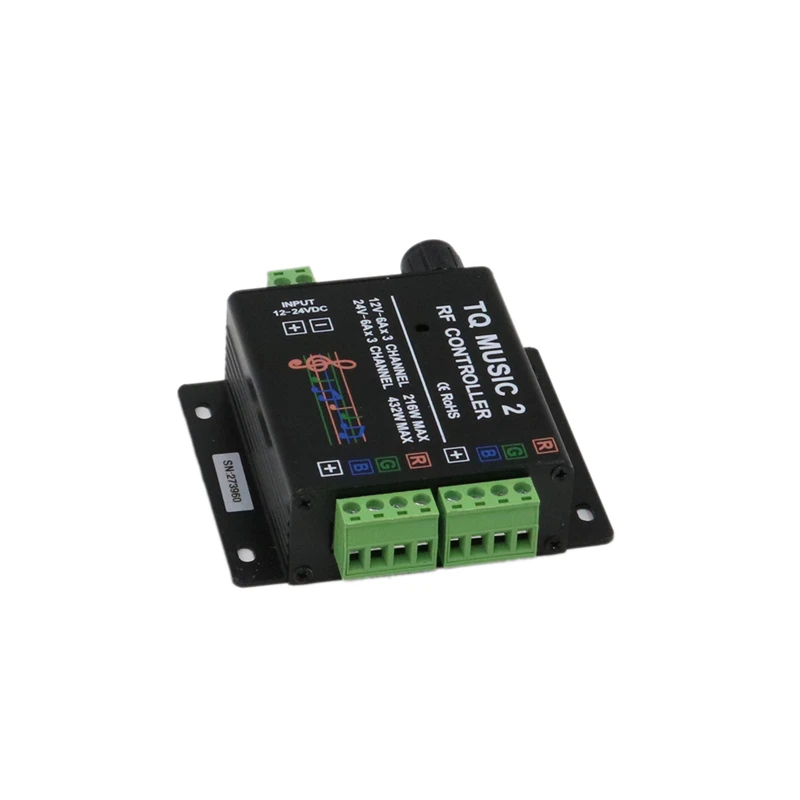 Музыкальный светодиодный RGB контроллер DC12-24V интеллектуальное Звуковое