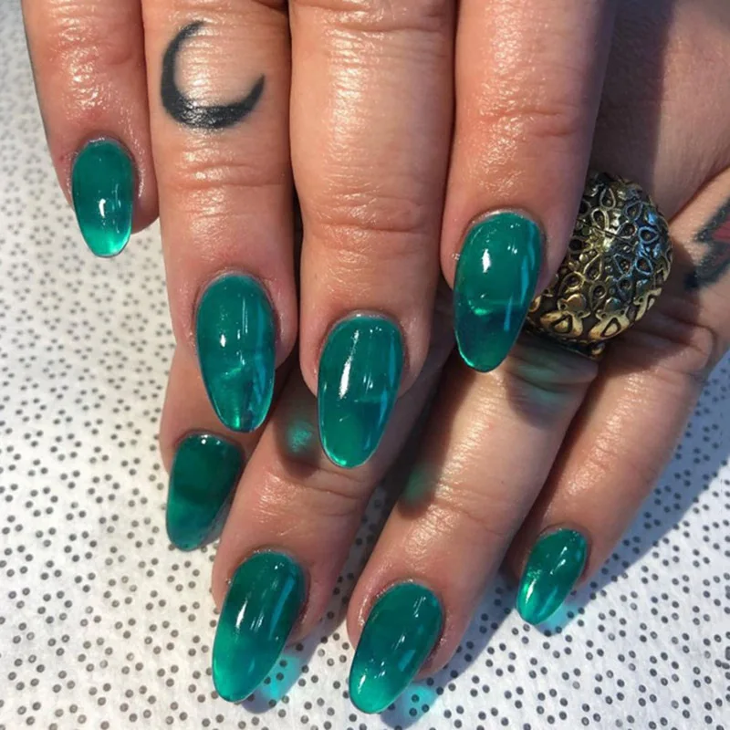 Stylisn желе ногти желе конфеты стеклянные ногти Лето Прозрачный неоновый цвет УФ-гель для ногтей 8 мл