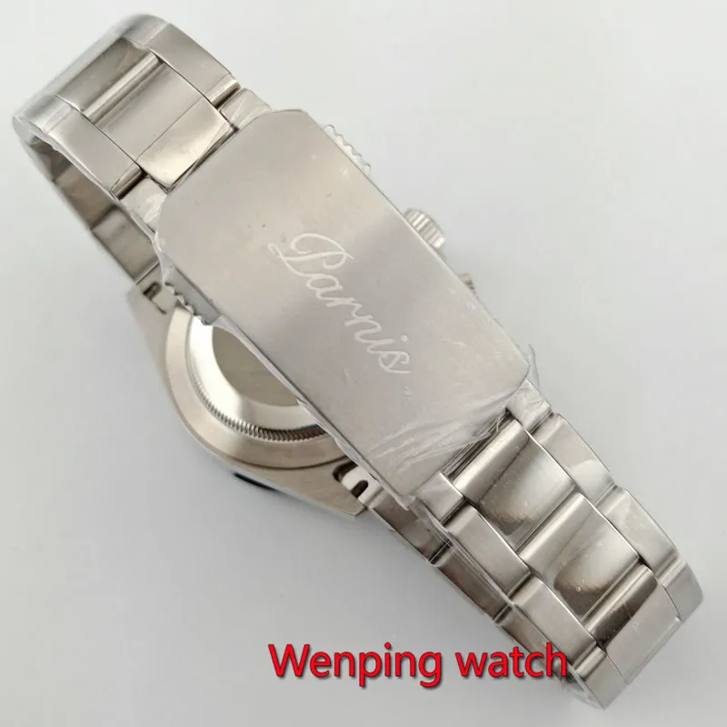 Часы мужские с керамическим циферблатом и хронографом 39 мм|Кварцевые часы| |