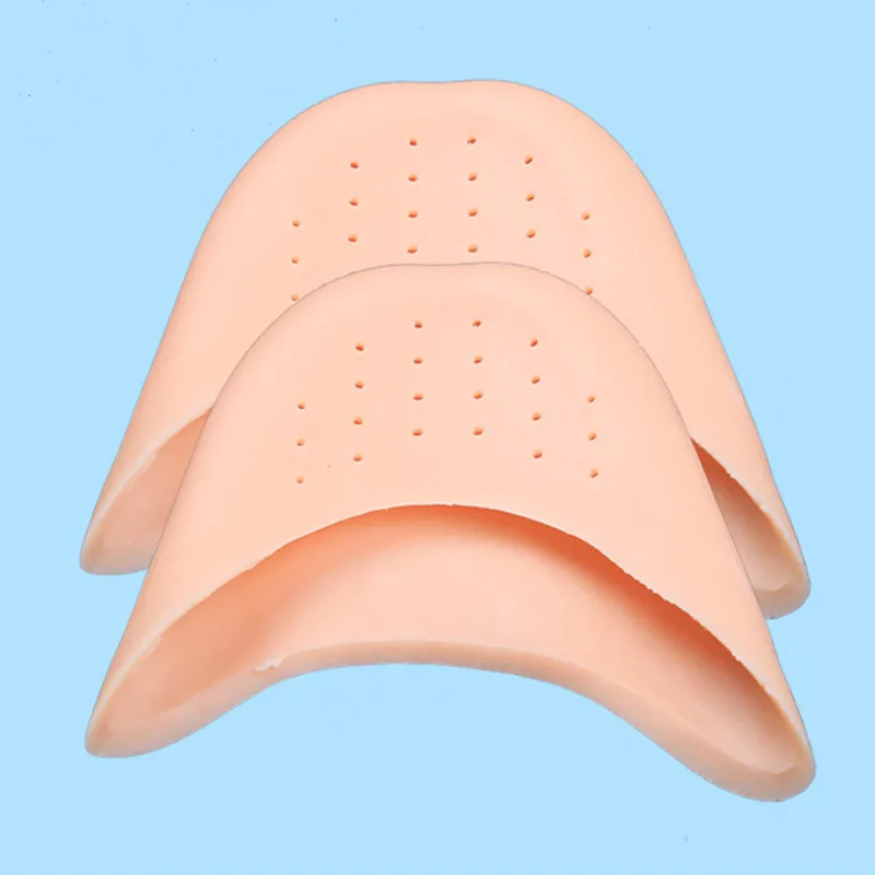 1 пара дышащих силиконовых гелевых носков для балета танцевальных стелек