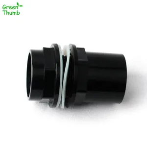 5 шт. 40 мм белый черный синий фитинги для труб прямые соединения пвх аквариум для рыб водоснабжения мужские резьбовые соединители