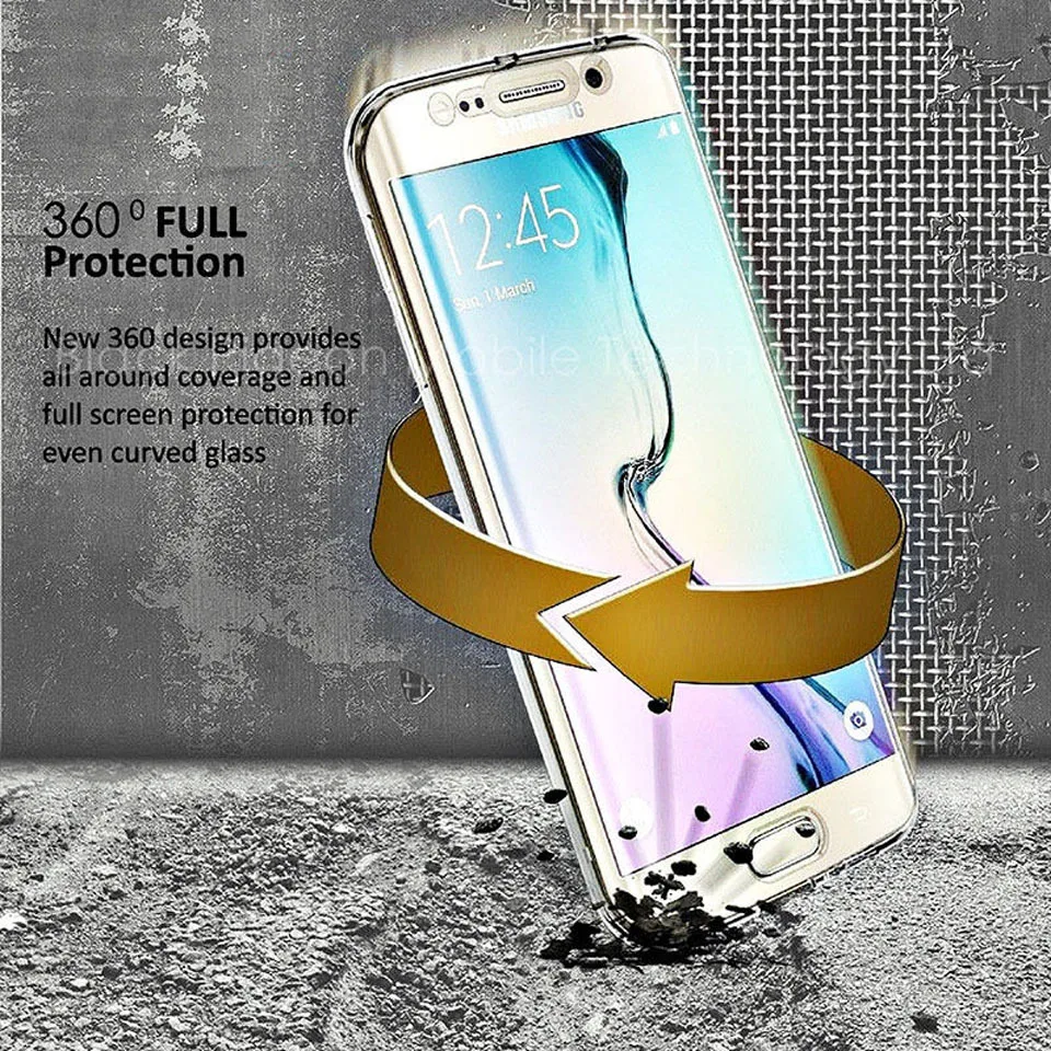 360 полностью прозрачный чехол для Samsung Galaxy S10 S10E S9 S8 Plus A10 A30 A40S A40 A50 M10 M20 силиконовый