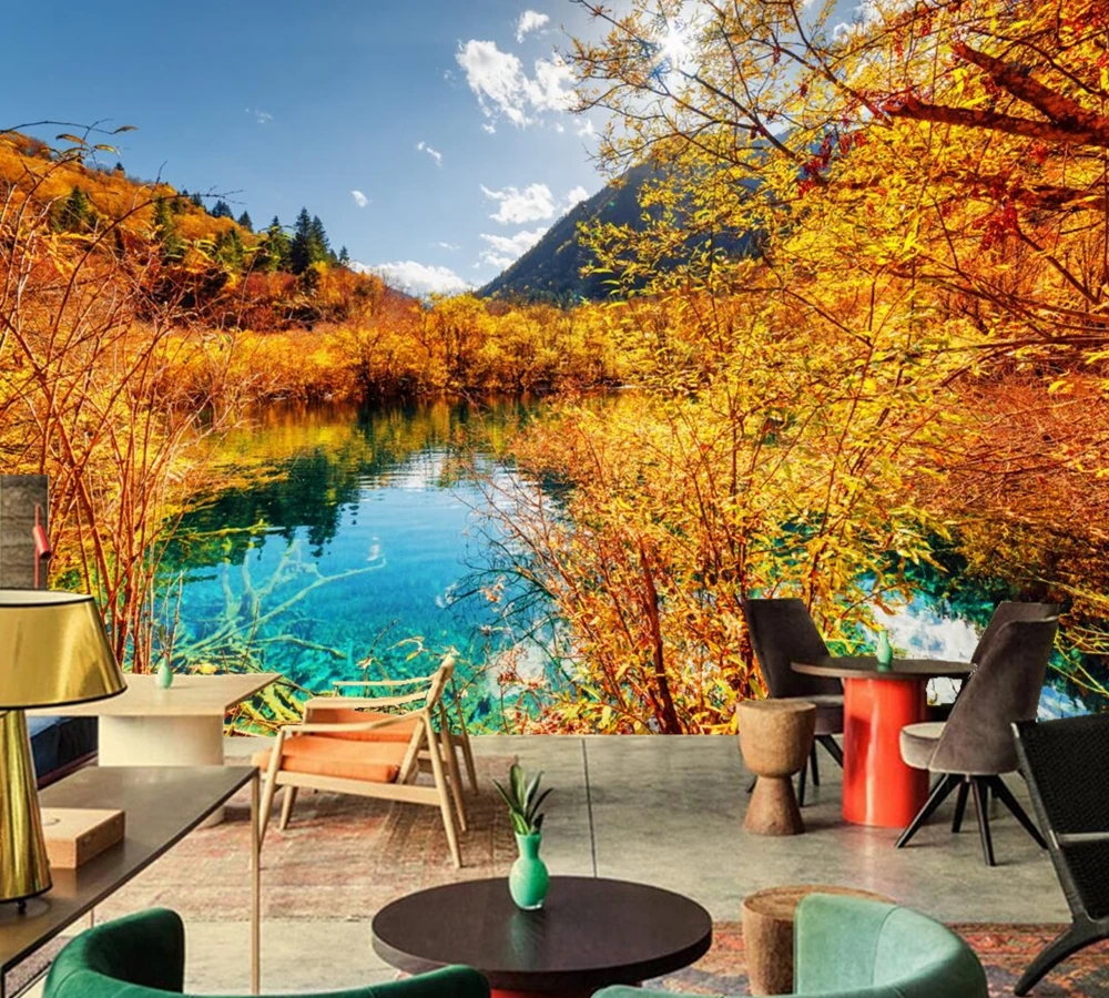 Обои для гостиной ТВ-фона дивана стены спальни ресторана 3d | Обустройство дома