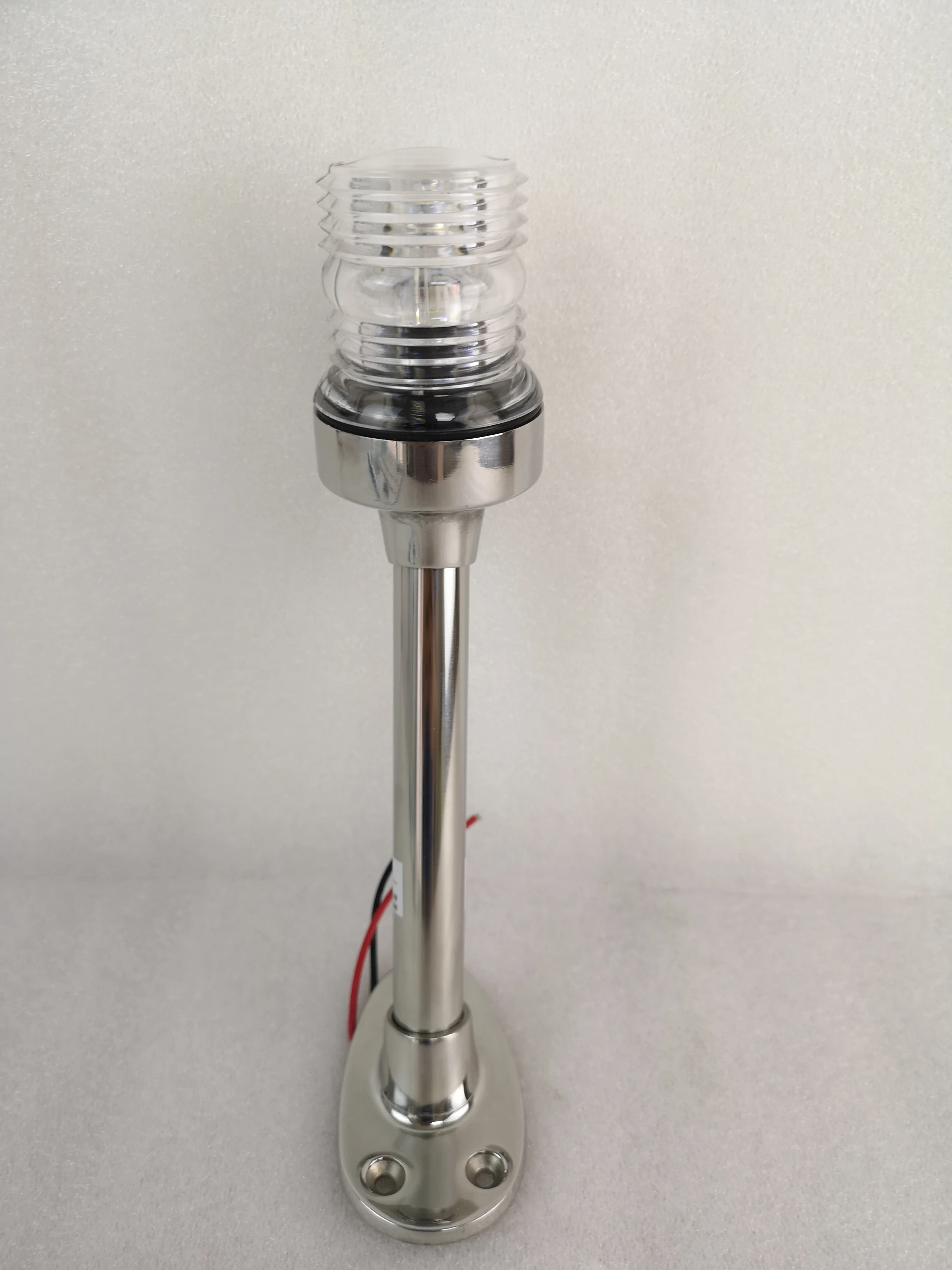 

12 V-24 V 2W LED 9 Inch 229mm Нержавеющая сталь плоское крепление все круглые легкие морские лодки навигация свет 80261