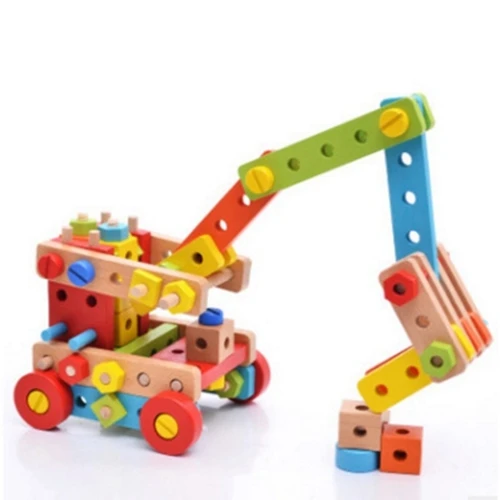 Гайка GEEK KING 138 шт. комбинация строительных блоков magicaf Детские сборочные игрушки