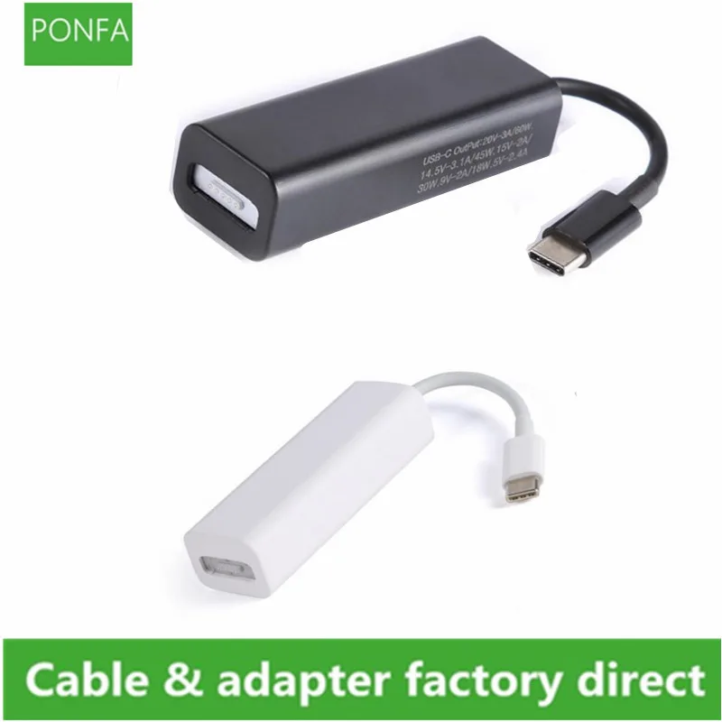 USB 3 1 Тип C Male к Magsafe 2 5Pin женский кабель адаптер шнура конвертера подходит для