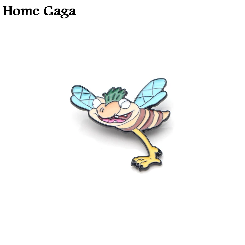 Homegaga ааааа! Настоящие Монстры! Zimbo Krumm втулка цинк галстук булавки одежда броши для мужчин и женщин шляпа Декоративные значки медаль D1327