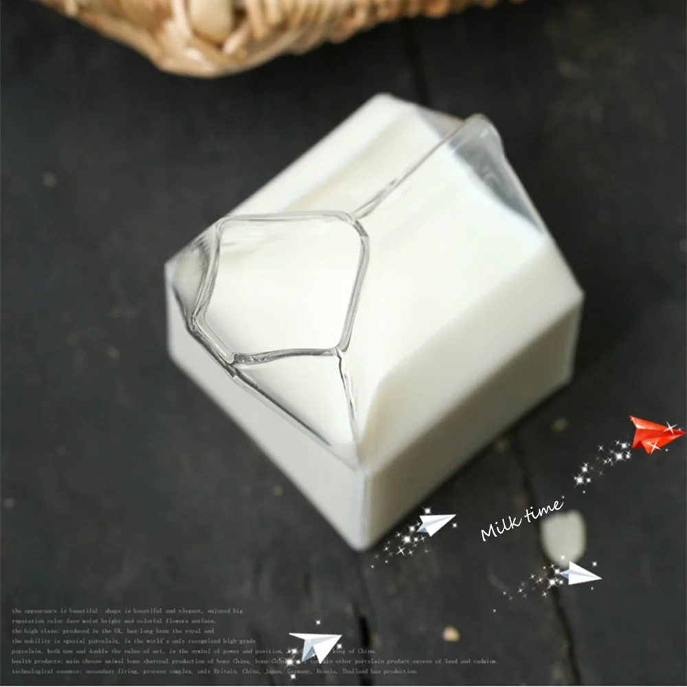 2018 Новый уникальный молока Стекло чашки Кофе стеклянная кружка для сока ручной