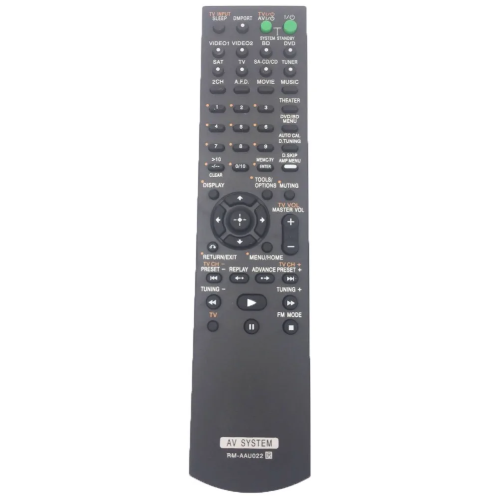 RM-AAU022 Remote Control For Sony Blu-ray DVD / Reciever Component of Home Theater System STR-KS2300 HT-SF2300 SS-MSP23F | Электроника