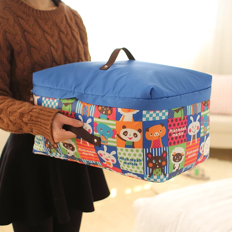 Удобная сумка для хранения одежда подушка одеяло стеллаж шкафчик сумки приемник