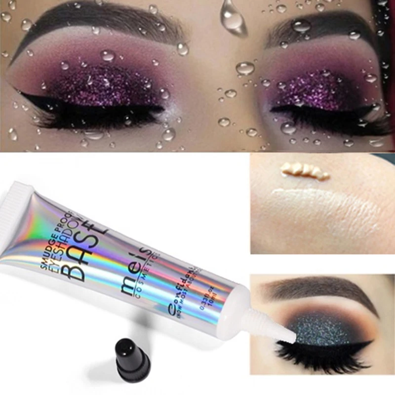 Макияж основа Блеск тени для век Клей свободная пудра крем праймер Fix гель