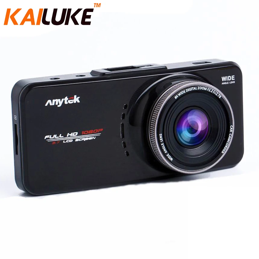 Anytek Автомобильный ВИДЕОРЕГИСТРАТОР AT66A AT66 2.7 &quotFull HD G-Sensor Камера Автомобиля WDR GPS