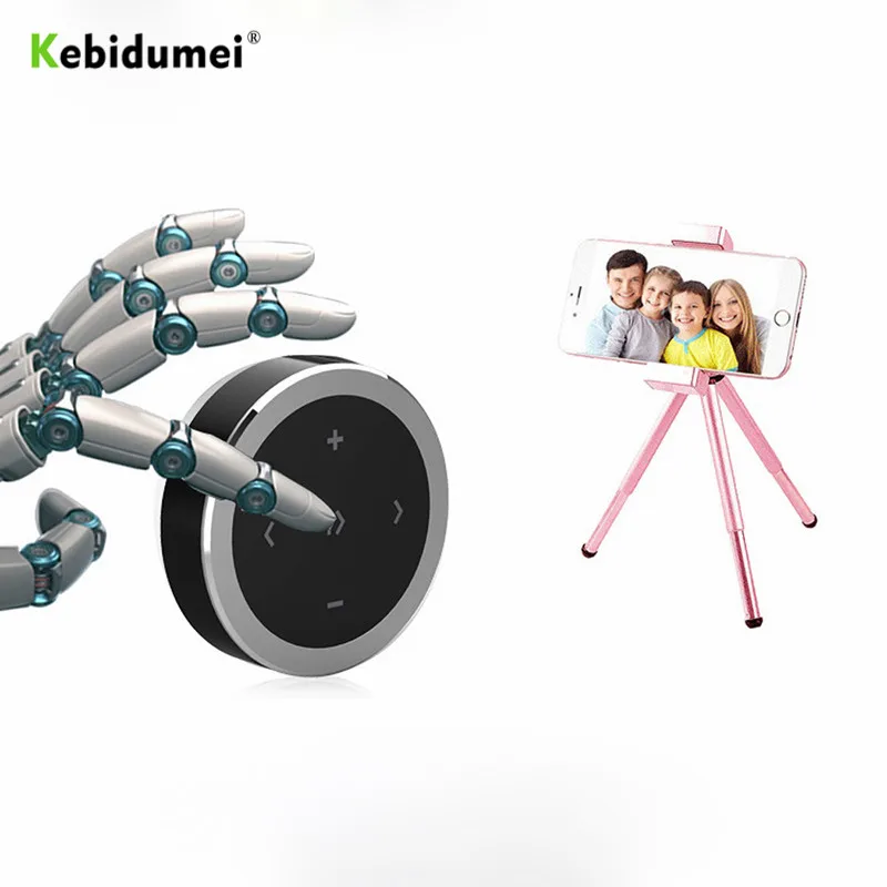 Беспроводной Bluetooth медиа-пульт дистанционного управления для селфи mp3