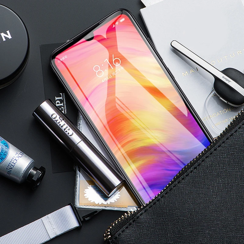 Стекло MOFI для redmi note 7 pro закаленное стекло xiaomi полноэкранная Защитная пленка 7pro |