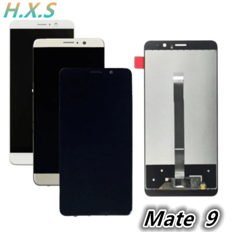 H.X.S протестированный ЖК-дисплей для Huawei Mate 9 дигитайзер сенсорный экран в сборе 6 0