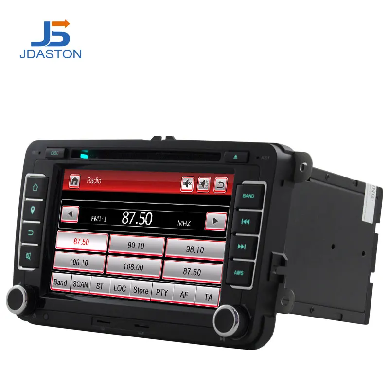 Автомобильный DVD плеер JDASTON 2 din для Skoda Volkswagen VW Passat B6 Polo Golf Touran Sharan Jetta Caddy T5 Tiguan Seat