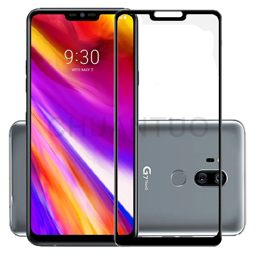 

Защитная пленка с полным покрытием экрана для LG G8 ThinQ, устойчивая к царапинам Защитная пленка, закаленное стекло для LG G7 Fit/G7 One/G7 ThinQ