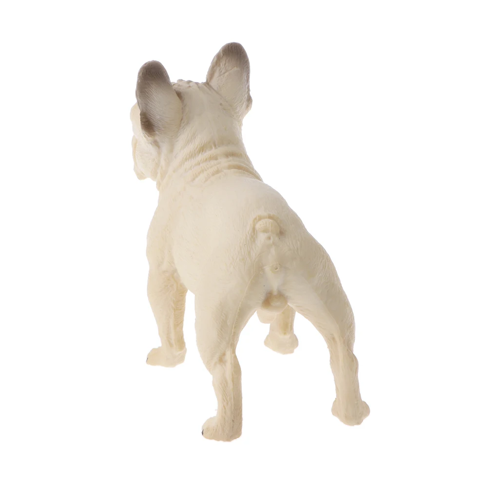 Модель бульдога 2 шт. фигурки домашних животных для малышей детская игрушка