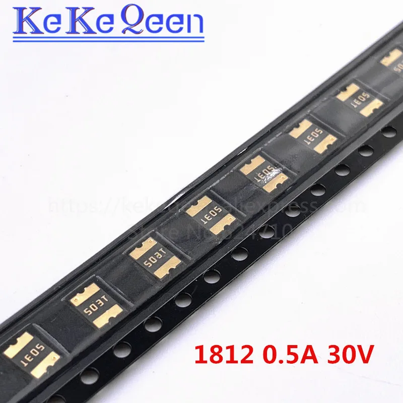 20 шт. плавкий предохранитель PTC 1812 0 5 А 500 мА 15 в 30 В /30 SMD1812P050TF SMD самовосhealing вающийся с разъемом для защиты от