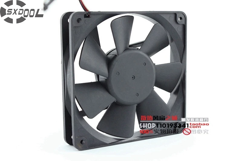 Вентилятор охлаждения 120 мм SXDOOL 1225 12HBA 12 В 0 6a 12025 см 120*120*25 трехпроводный кулер|fans