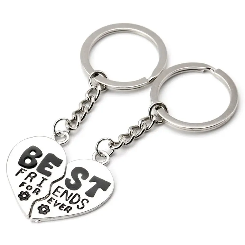Лучшие друзья навсегда сердце брелок 2 половинки от|Брелоки| |