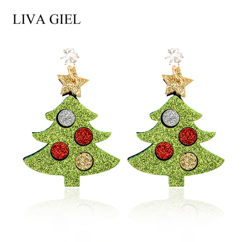 Милые Мультяшные серьги подвески для женщин новинка 2018 рождественские подарки