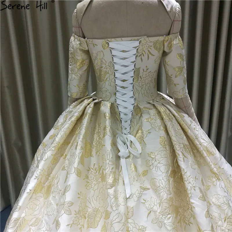 Половинные рукава ручной работы Цветы сексуальные свадебные платья 2021 Элитные