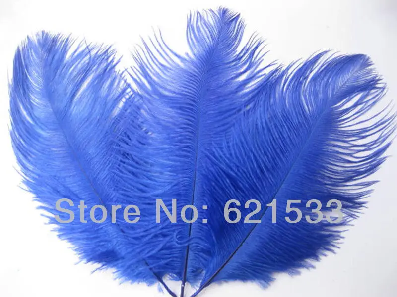 

Pretty! DIY Decoration 100pcs/lot Natural Navy Blue Ostrich Feathers 15-20cm/6-8Inch ,Royal Blue Feathers