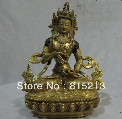 Bi00580 6 дюймов тибетская 100% чистая бронза 24-каратное золото Vajrasattva Bodhisattva Kwan-Yin статуя Будды
Bi00580 6 дюймов тибетская 100% чистая бронза 24-каратное золото Vajrasattva Bodhisattva Kwan-Yin статуя Будды