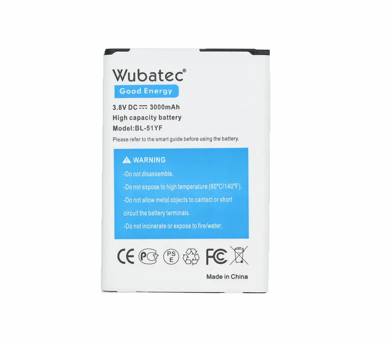 Wubatec 3x3000 мАч BL-51YF G4 батарея + зарядное устройство для LG H810 H812 H811 H815 H818 US991 LS991 VS986 VS999