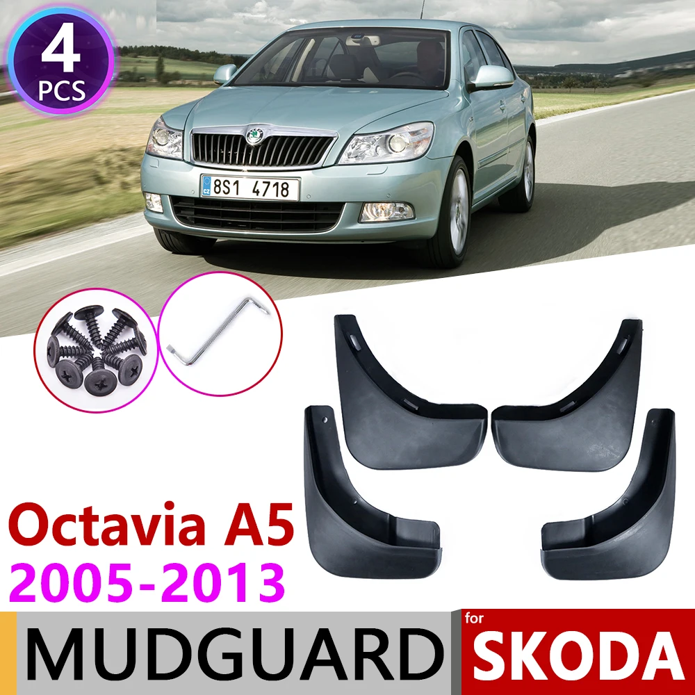 Для Skoda Octavia 2 A5 2005 ~ 2013 крыло для автомобиля крылья Брызговики аксессуары 2006 2007 2008