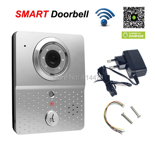 Беспроводной дверной звонок 720 P Wi-Fi ip-камера для внутренней сети поддержка записи