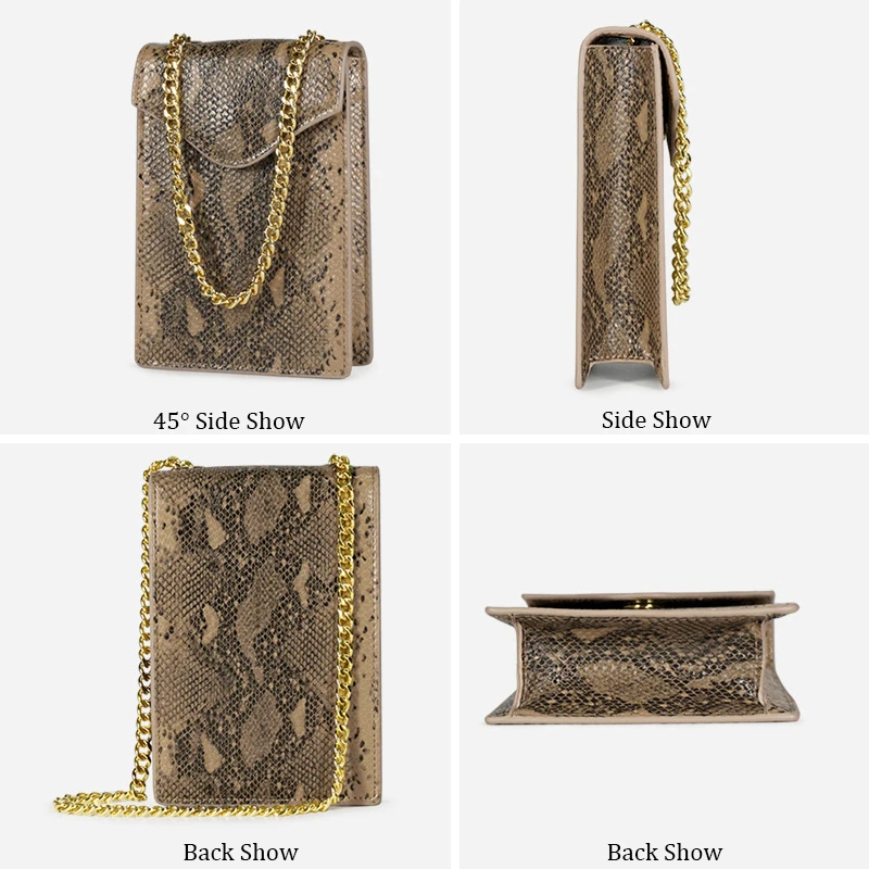 XMESSUN чехол-кошелек для телефона из воловьей кожи с тиснением под питона Lanyardr