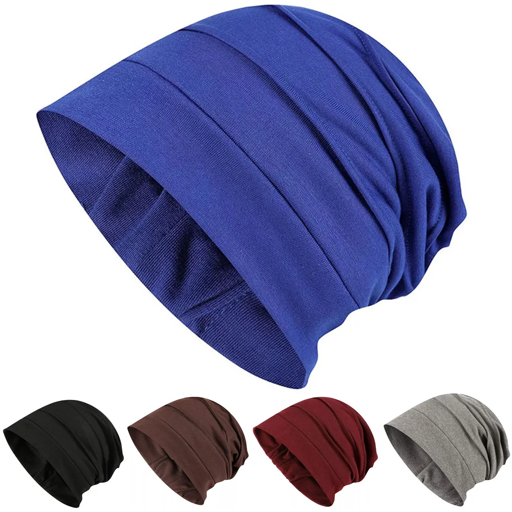 

Men Women Stylish Solid Color Slouchy Beanie Hat Casual Warm Oversize Ski Cap HATYG0010