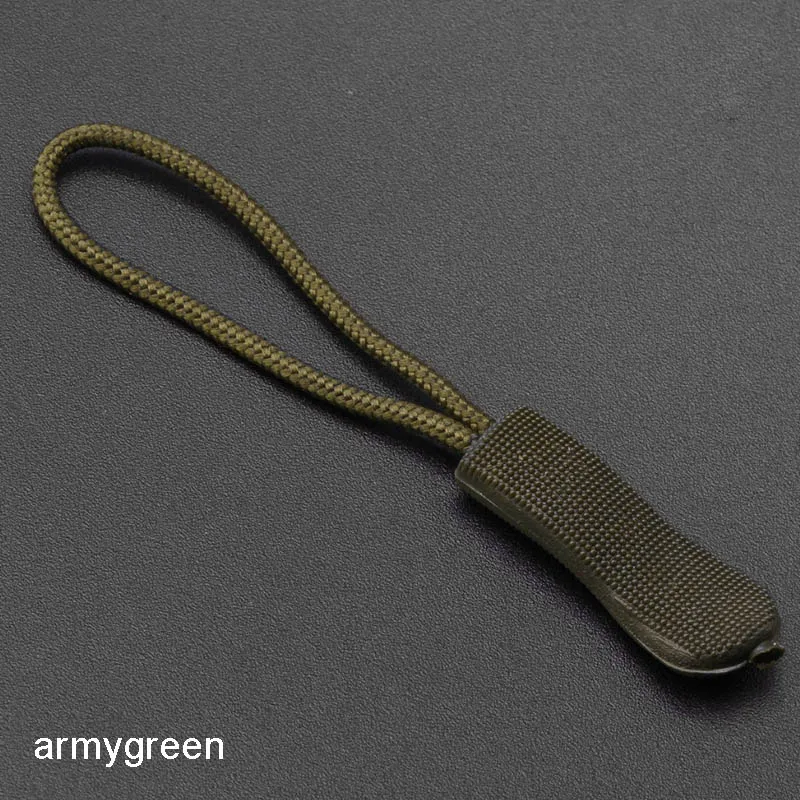 armygreen Прочный багажный рюкзак на молнии, 20 шт., аксессуары для одежды, многоцветные вытяжные ремни, шнур на молнии, сделай сам, одежда для шитья, лариат - Цвет: armygreen