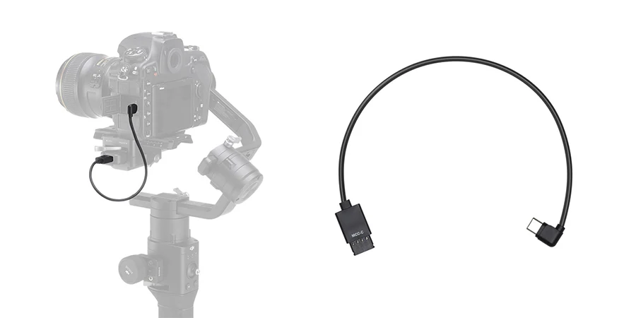 Кабель управления мультикамерой DJI Ronin-S(type-C) соединяет камеру с портом type-C с портом управления камерой(RSS порт