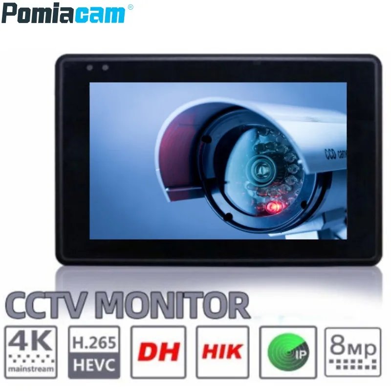 8 мегапиксельная камера видеонаблюдения 4 0 дюйма HD 4K H.265 IP CVI TVI AHD CVBS|Монитор и
