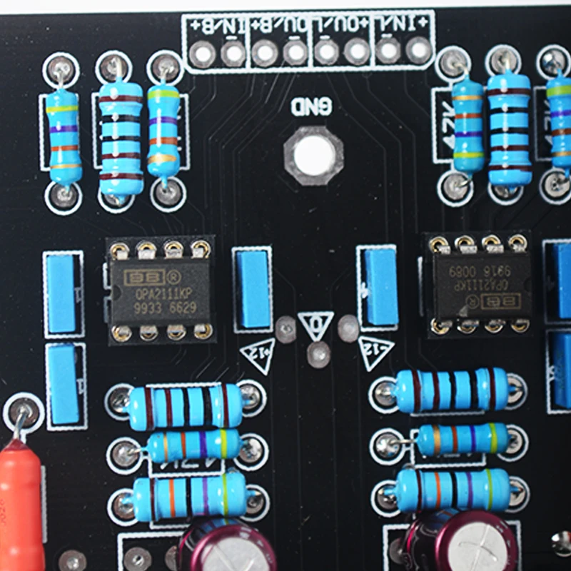 YJ собранная Phono BB OPA2111KP плата предусилителя