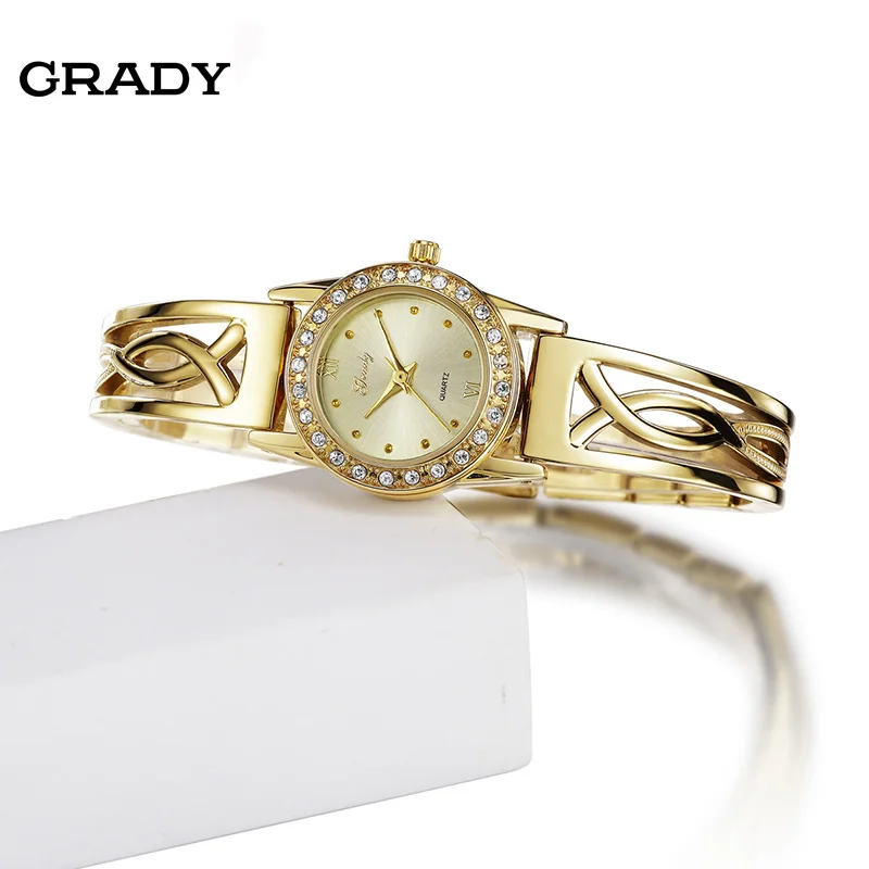 Новые оптовые роскошные дамы наручные часы для женщин способа подарка дизайнера