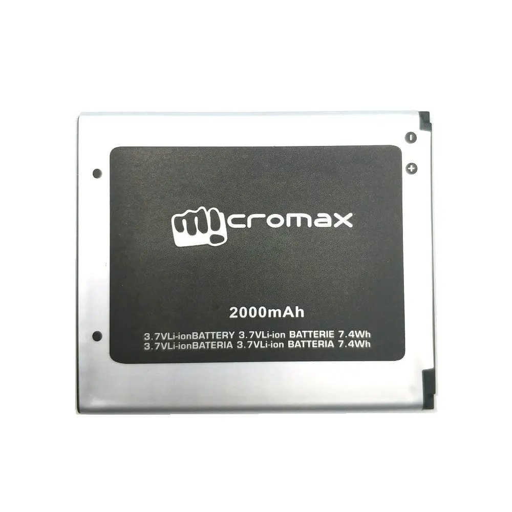 Новый аккумулятор Micromax A116 2000 мАч для A106 A92 A114 A115 A117 A210 S9111 Q340 Q338 s9101|Аккумуляторы