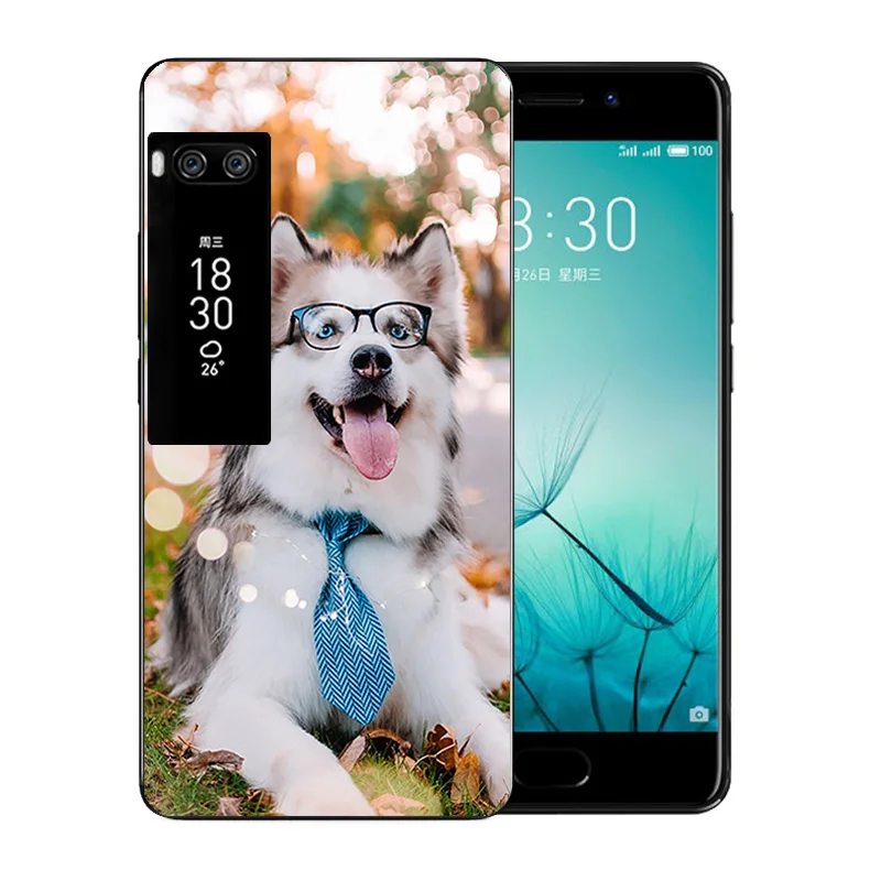 For Meizu pro 7 Case Marb Pattern Soft TPU Cases Luxury Silicone Back Cover Coque Fundas |