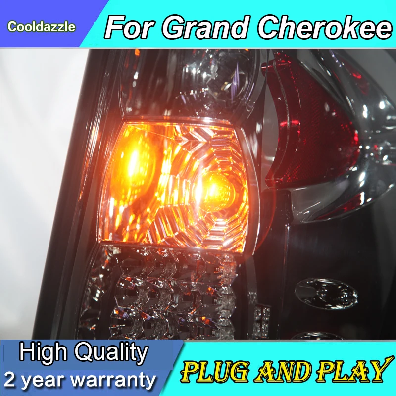 Задние галогенные светодиодные фонари для Chrysler Grand Cherokee 1999 2000 2001 2002 2003 2004 |