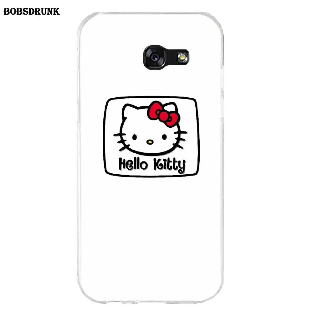 EJGROUP рисунок «Hello Kitty» личности для samsung Galaxy A3 A5 A7 J1 J2 J3 J5 J7 ТПУ чехлы Capa